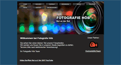 Desktop Screenshot of fotografie-hoeb.de