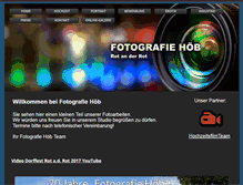 Tablet Screenshot of fotografie-hoeb.de